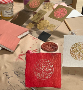 gold leaf classes for Fine Artists