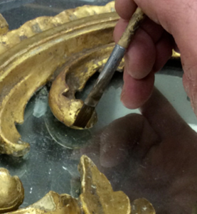 Gold Leaf Restoration: Moulds, Casting, Beginning Water Gilding