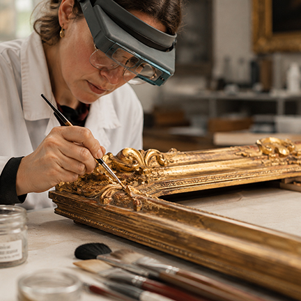 Genuine gold and professional tools