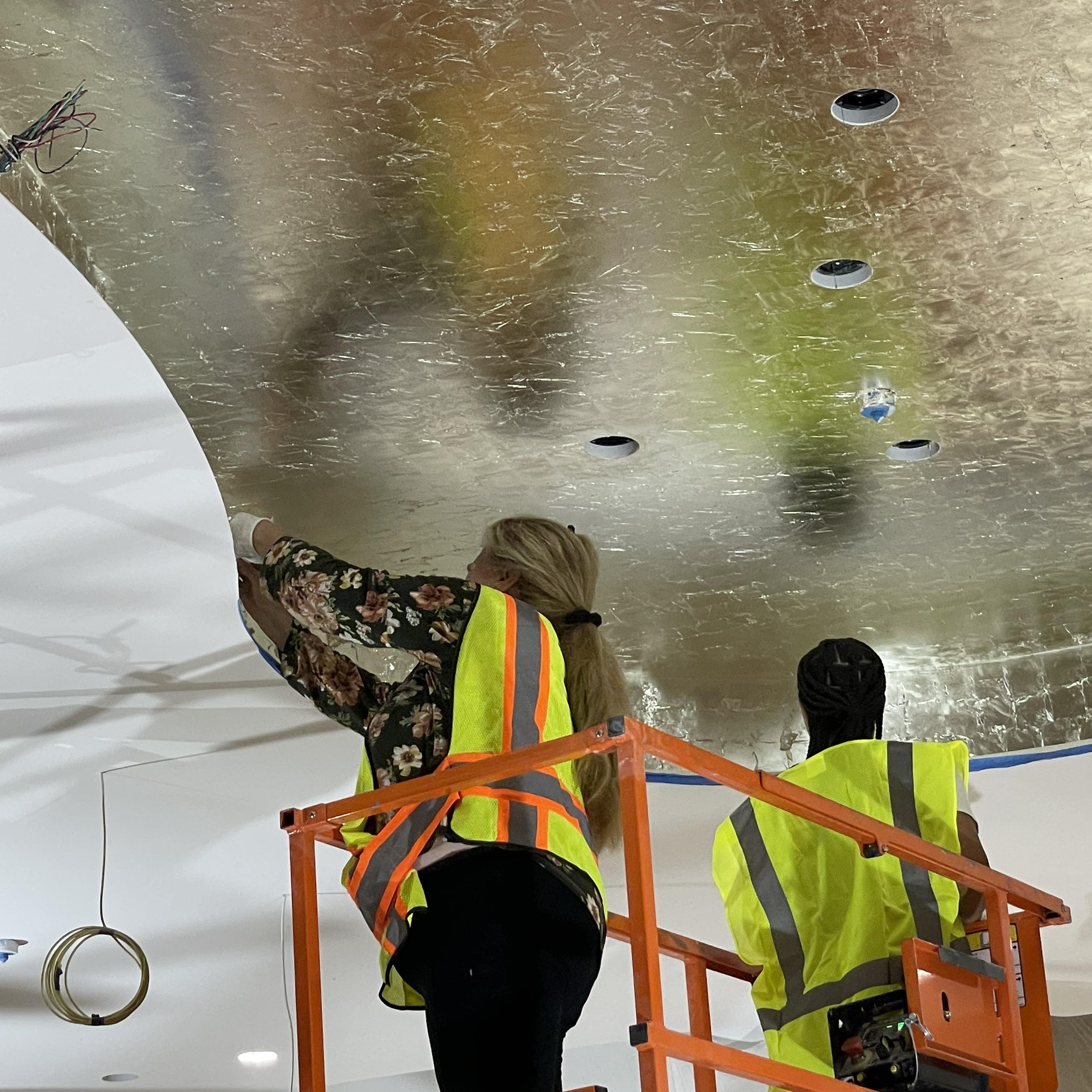Gilding Ceilings and Walls