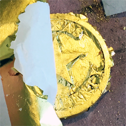 Gilding on objects