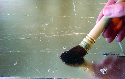 Professional decorative project detail