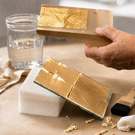 Verre Églomisé - Glass Gilding Class Kit