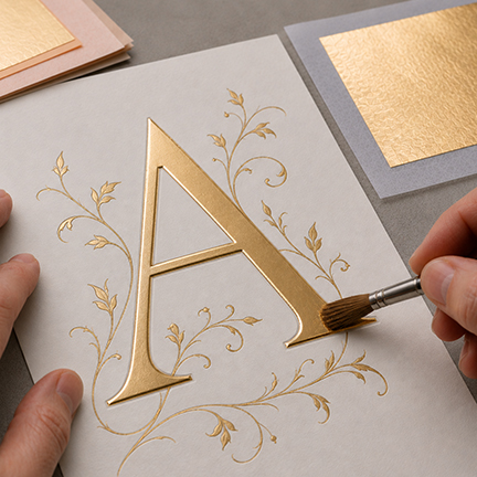 Water based size gilding tutorial