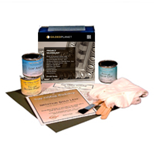 Proffesional aluminum leaf and imitation Silver leaf kits