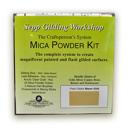 Mica powder and Pearlescent powders. Multi-colored selection of finely  ground Mica powders.