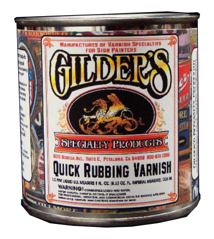 Gilder's Quick Rubbing Varnish