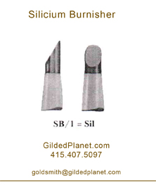 Silicium stone burnisher