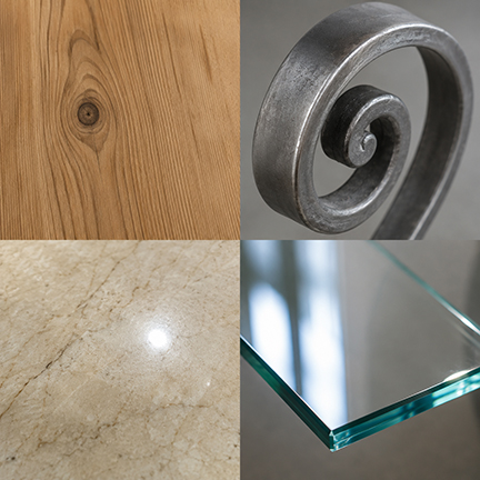 Gilding on different surfaces